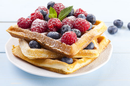 Bursting with Flavor: Fruity Waffle Delights for a Vibrant Breakfast