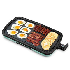 Dash Electric Pan- Aqua (Griddle- Aqua) - 1500 Watts, 31.75 Cm, 57.9 Cm